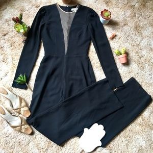 {Dress the Population} Dressy Black Jumpsuit, XS